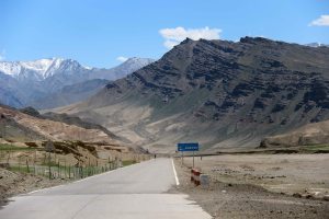Drive down into China