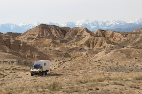 1st Issy-Kul Campsite, not too bad eh?!